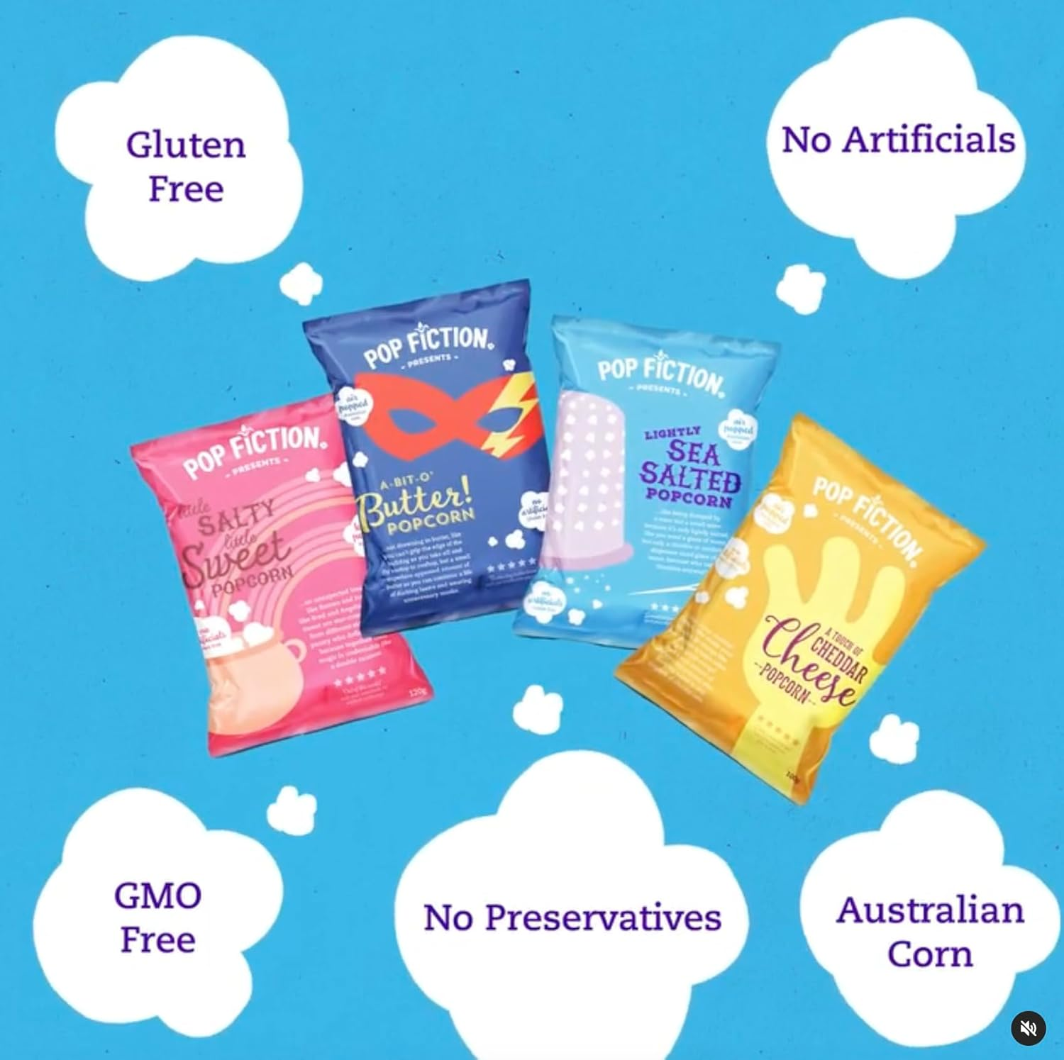 J.C.'S Quality Foods Pop Fiction a Touch of Cheddar Cheese Popcorn, 100 G image number 4