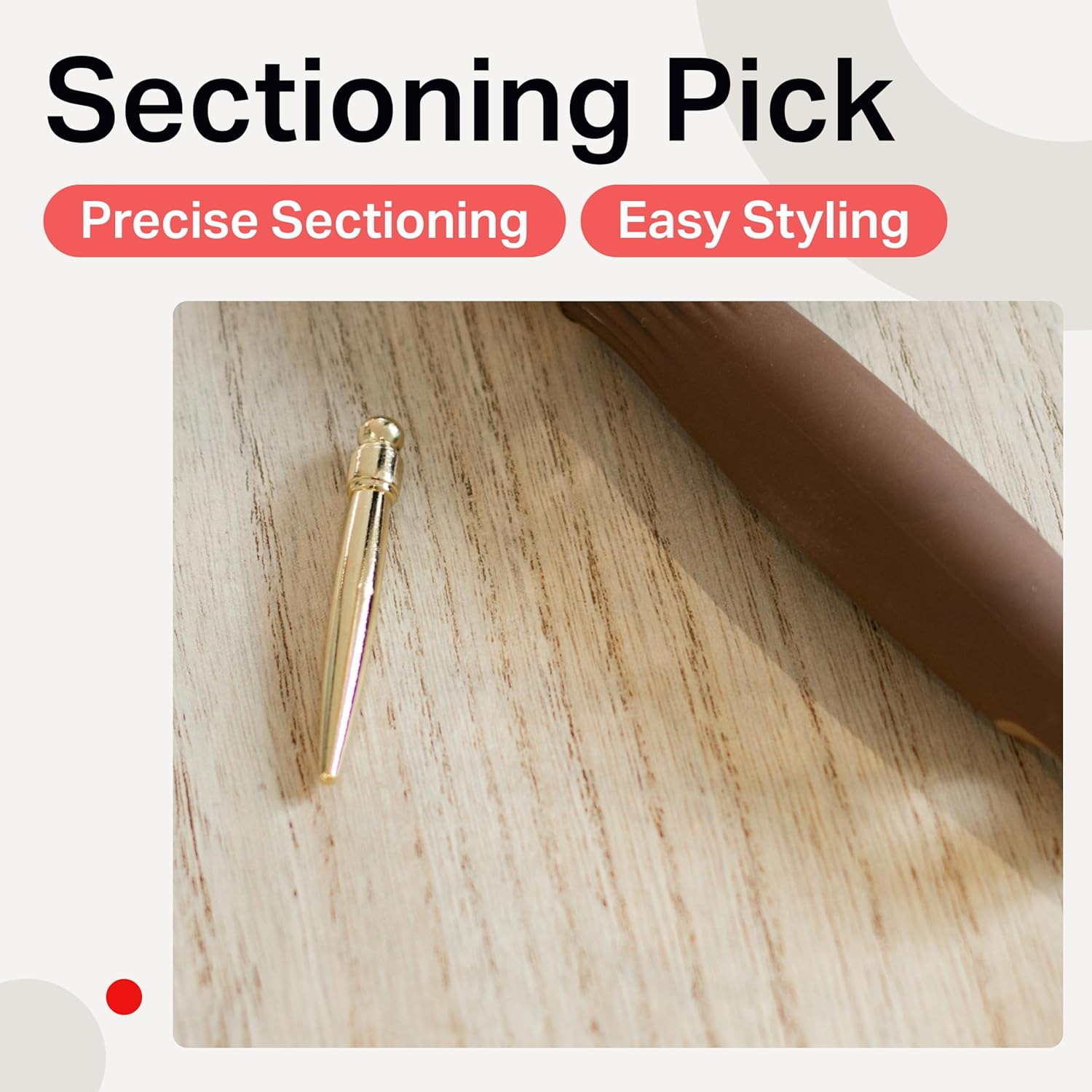 Olivia Garden Expert Blowout Shine &ndash; Gold & Brown - 35 - Ceramic Coated round Brush for Smooth Blowout, Frizz-Free Hair & Radiant Shine