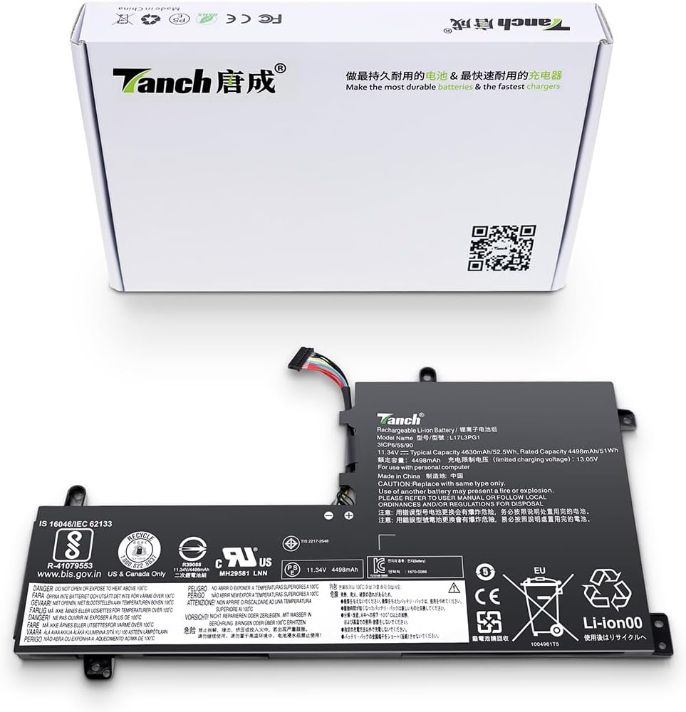 L17C3PG1 L17S3PG1 L17M3PG3 L17L3PG1 Laptop Battery Replacement for Lenovo Legion Y530-15ICH Y530-631 Y545-PG0 Y530-81FV 11.34V 4630Mah 52.5Wh image number 3