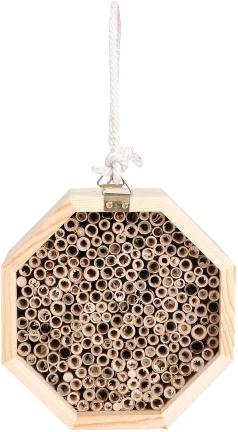 Insect Hotel Insect House, Wooden Bee House, Bee Nesting, Wood Bug Room for Garden for Outdoor Yard Decoration image number 6