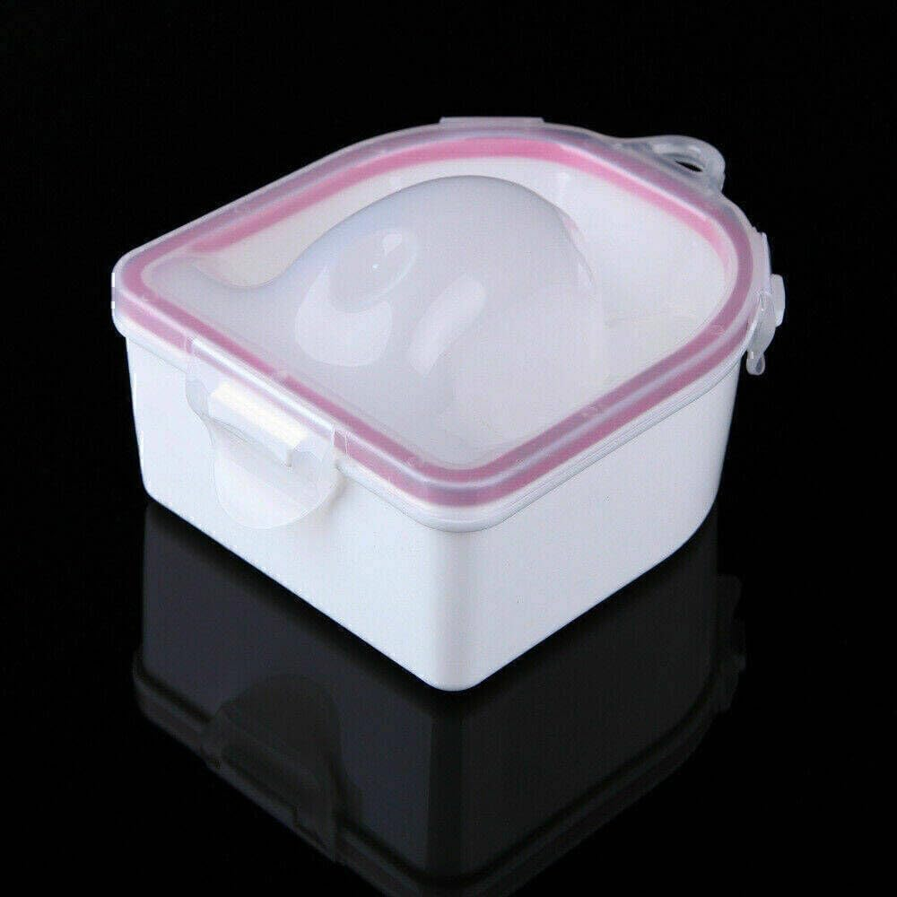 Manicure Treatment & Acrylic Nails 2 in 1 Soak-Off Bowl Acetone Holder Liquid image number 4