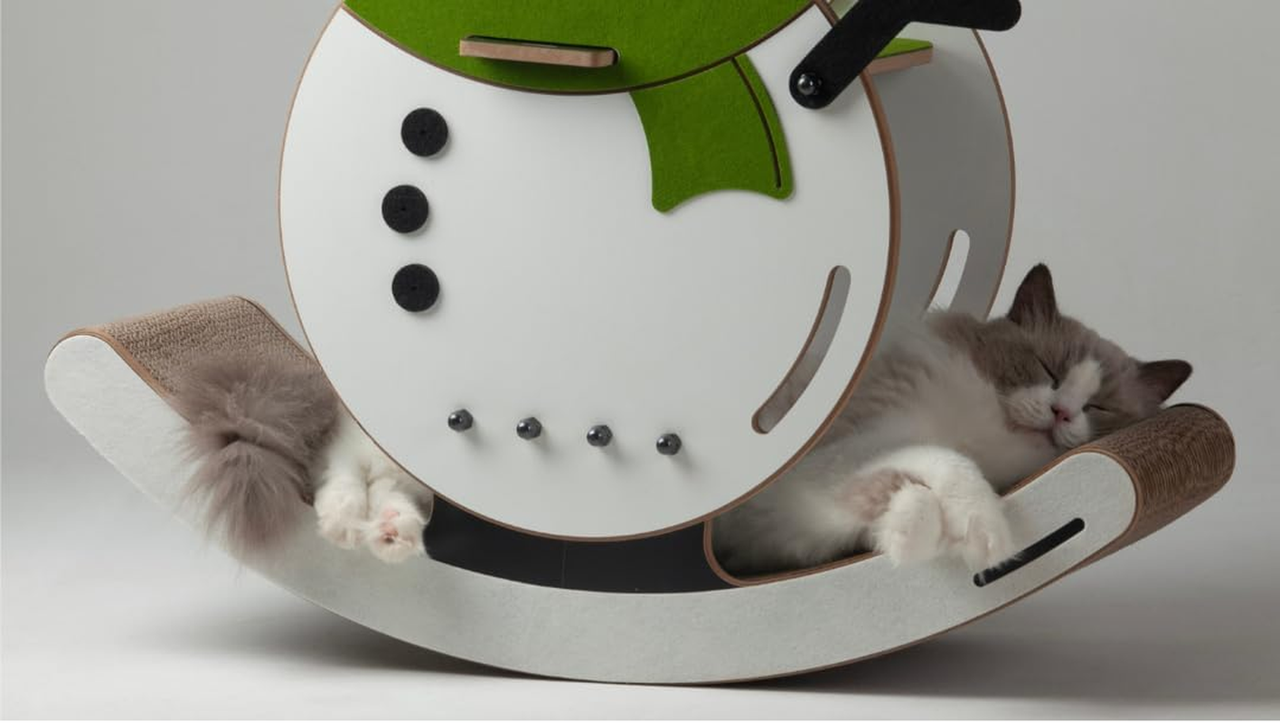 Cat Scratcher Snowman image number 5