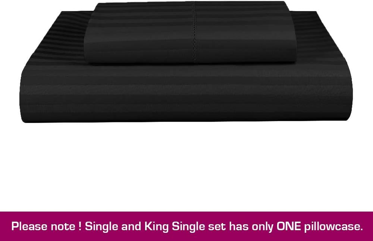 Luxor Linen Dreamfields 1000TC Ultra Soft Microfibre Quilt Cover Set (Quilt Cover, Two Pillowcase), Black, Queen image number 2