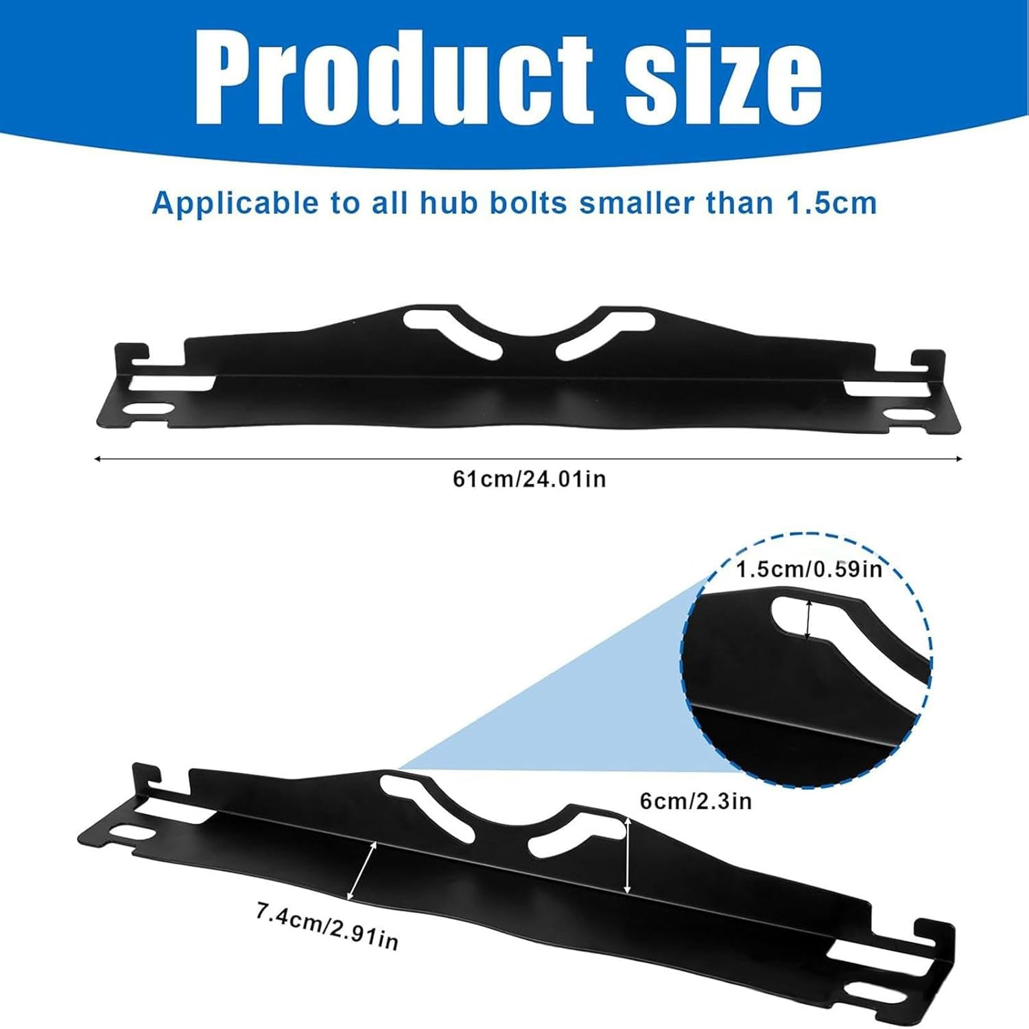 Wheel Alignment Tool, 2X Accurate Camber Plates for Precision Alignment, Quick Measuring Aid, Heavy Duty Stainless Steel Equipment Automotive Maintenance, Improved Vehicle Handling image number 3