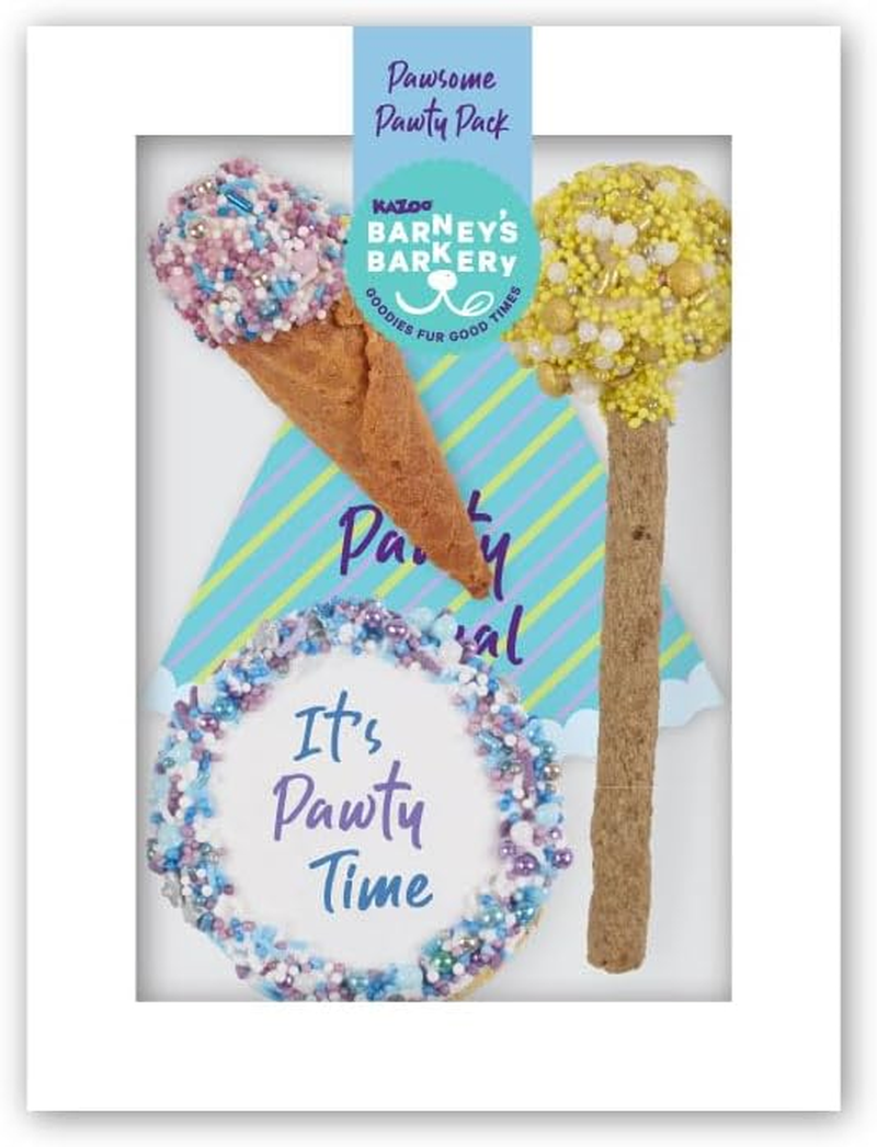 Dog Birthday Treats Party Pack - Blue