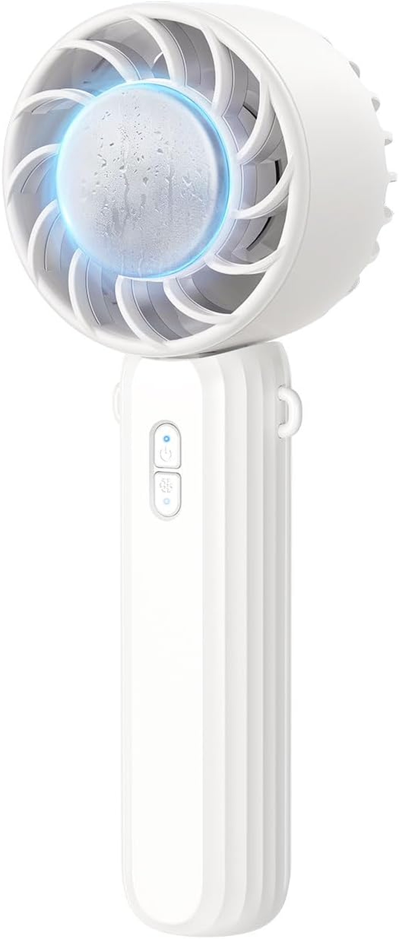 Lamicall Frozen Pad Handheld Fan, Cooling Plate Portable Fan - 5S Instant Cooling to 10&deg;C Ice Cool Pad, 3 Speeds, Desk Table with Lanyard image number 6