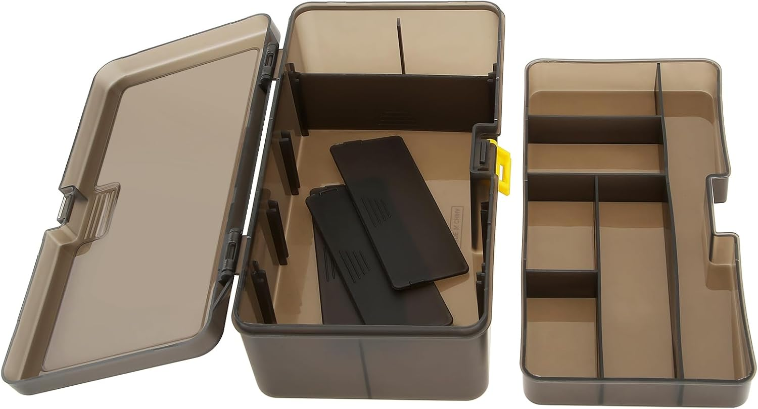 Origlam Tackle Box Organizer Fishing Tackle Tray, Tackle Boxes Tackle Utility Boxes, Fishing Tackle Storage Fishing Lure Boxes, Box Storage Containers image number 6