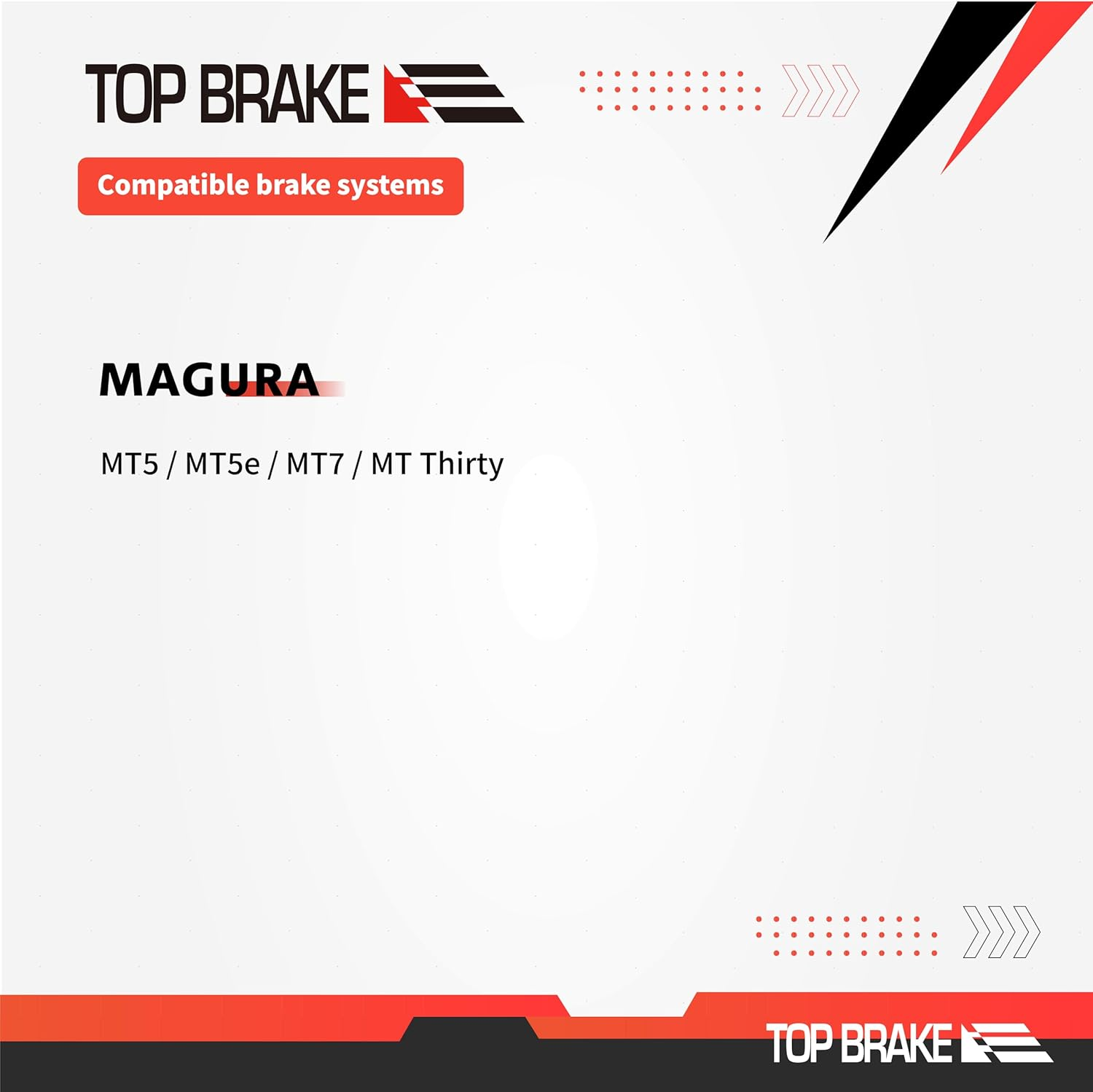 TOP Brake BD19 Scheibenbremsbel&auml;ge F&uuml;r Fahrr&auml;der, Kompatibel Mit MAGURA 4-Kolben Mt5/Mt5E/Mt7/Mt Thirty | Mtb/E-Mtb/Downhill/Enduro/Trail image number 3