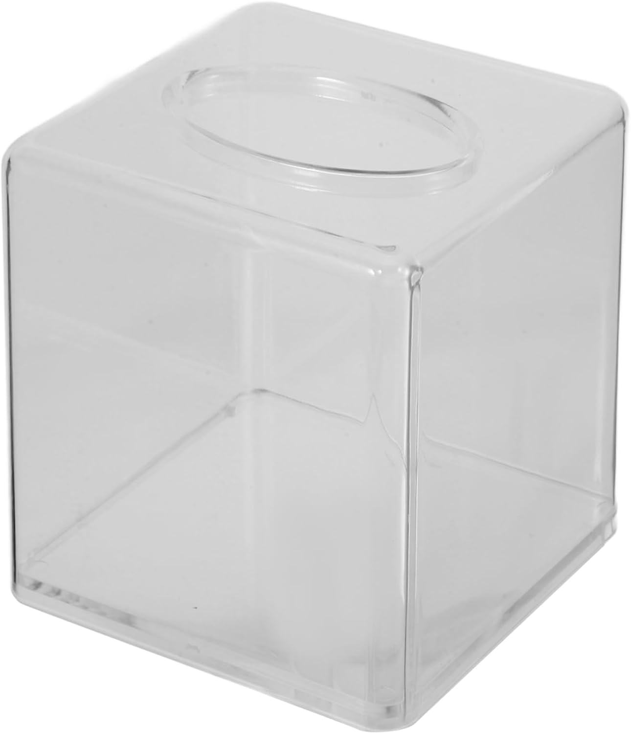 MAGICLULU Square Tissue Box Cover Flat Napkin Holder Car Bathroom Use Decor Easy to Maintain