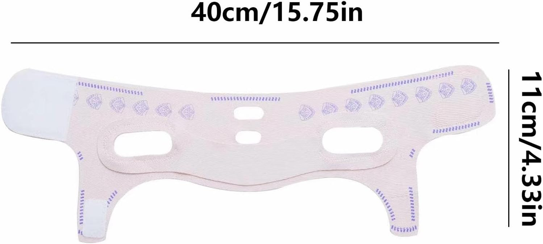 Shurzzesj Face Sculpting Tool,Elastic Face Lift Tape Face Shaper - Skin-Friendly Face Fat Reducer Face Slimming Device for Daily Use image number 3