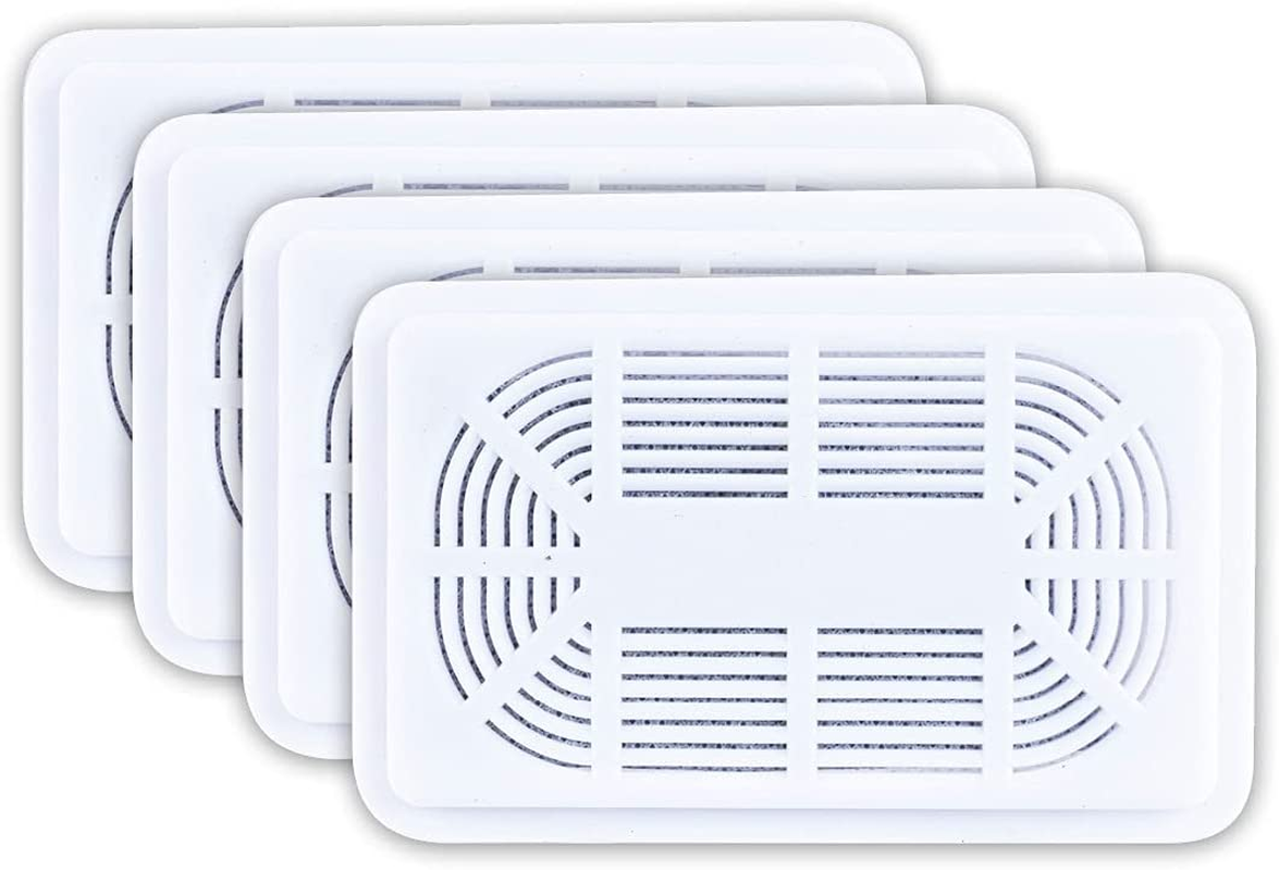 [4PCE] Xtra Kleen Carbon Fridge Deodorant, Activated Charcoal for Long-Lasting Performance, Eliminate Fridge Odors for Fresh and Clean Food Storage image number 1