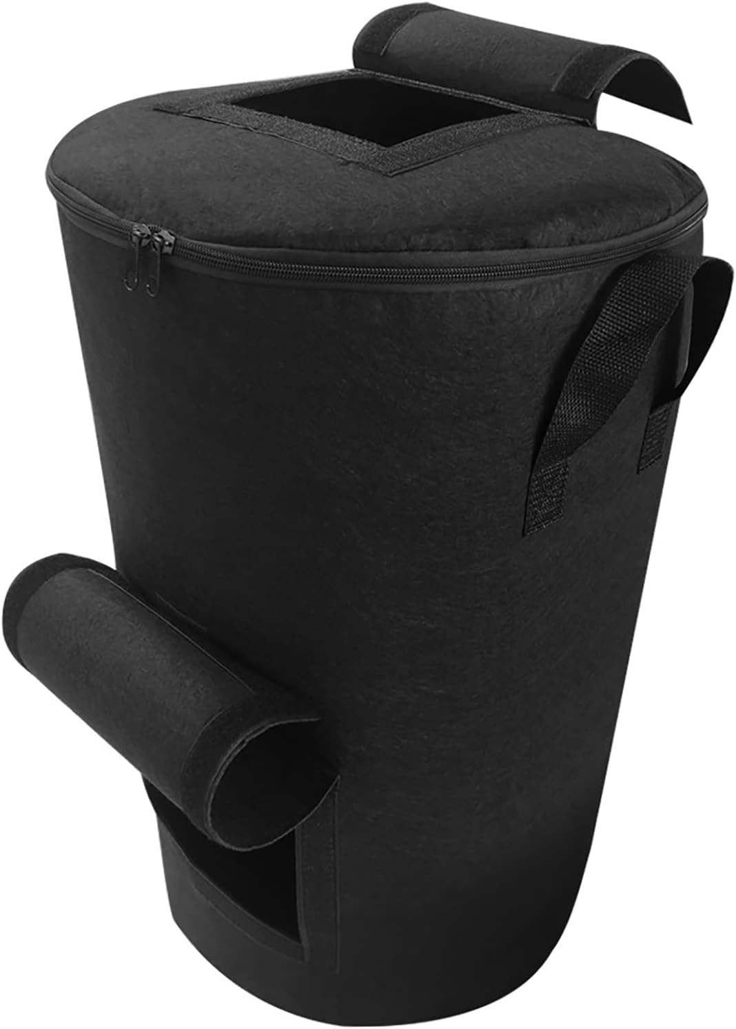 Compost Bin | Aerating Outdoor Compost Box,Organic Compost Bag Home Garden Bags for Lawn Garden Waste