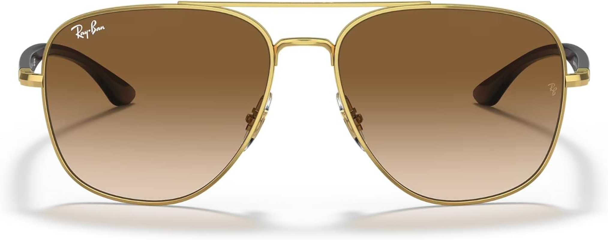 RAY-BAN Non Polarised Sunglasses, 0RB3683, Arista Gold & Brown, 56Mm image number 2