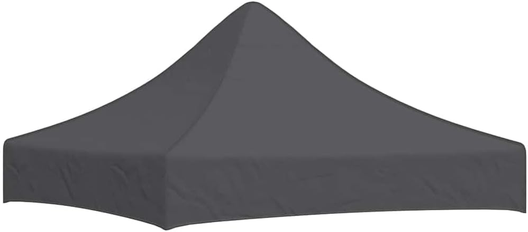 Party Tent Roof 3X6 M Anthracite, Heavy Duty 600D Oxford with PVC Coating, UV Water Resistant Gazebo Canopy Replacement Cover image number 3