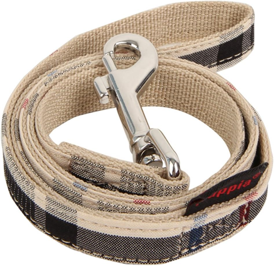 Puppia Authentic Junior Lead, Medium, Black