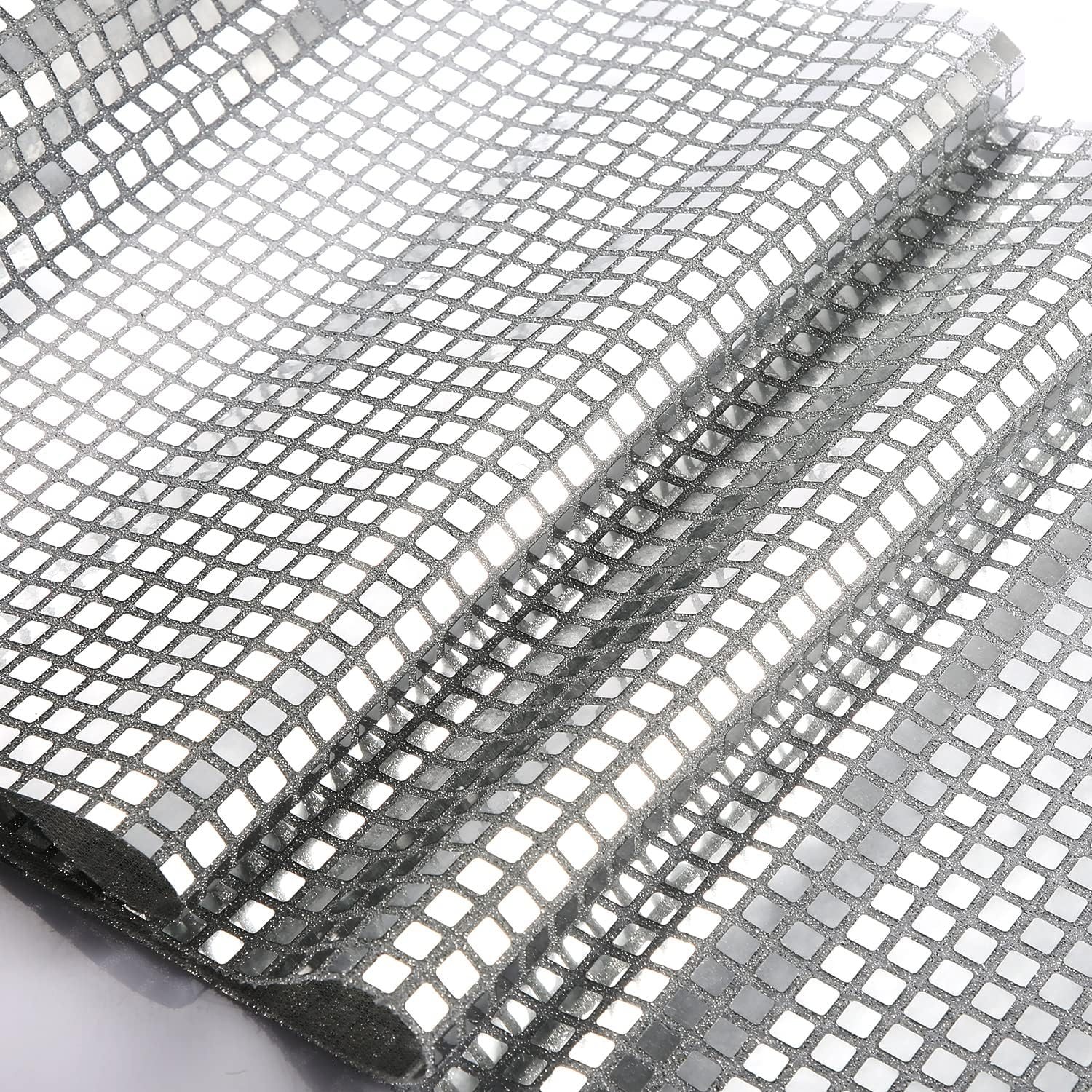 1Pcs 12 X 108 Inch Silver Disco Table Runner, Ball Glitter Party Mirror Foil Supplies Birthday Decoration Wedding Tablecloth image number 5