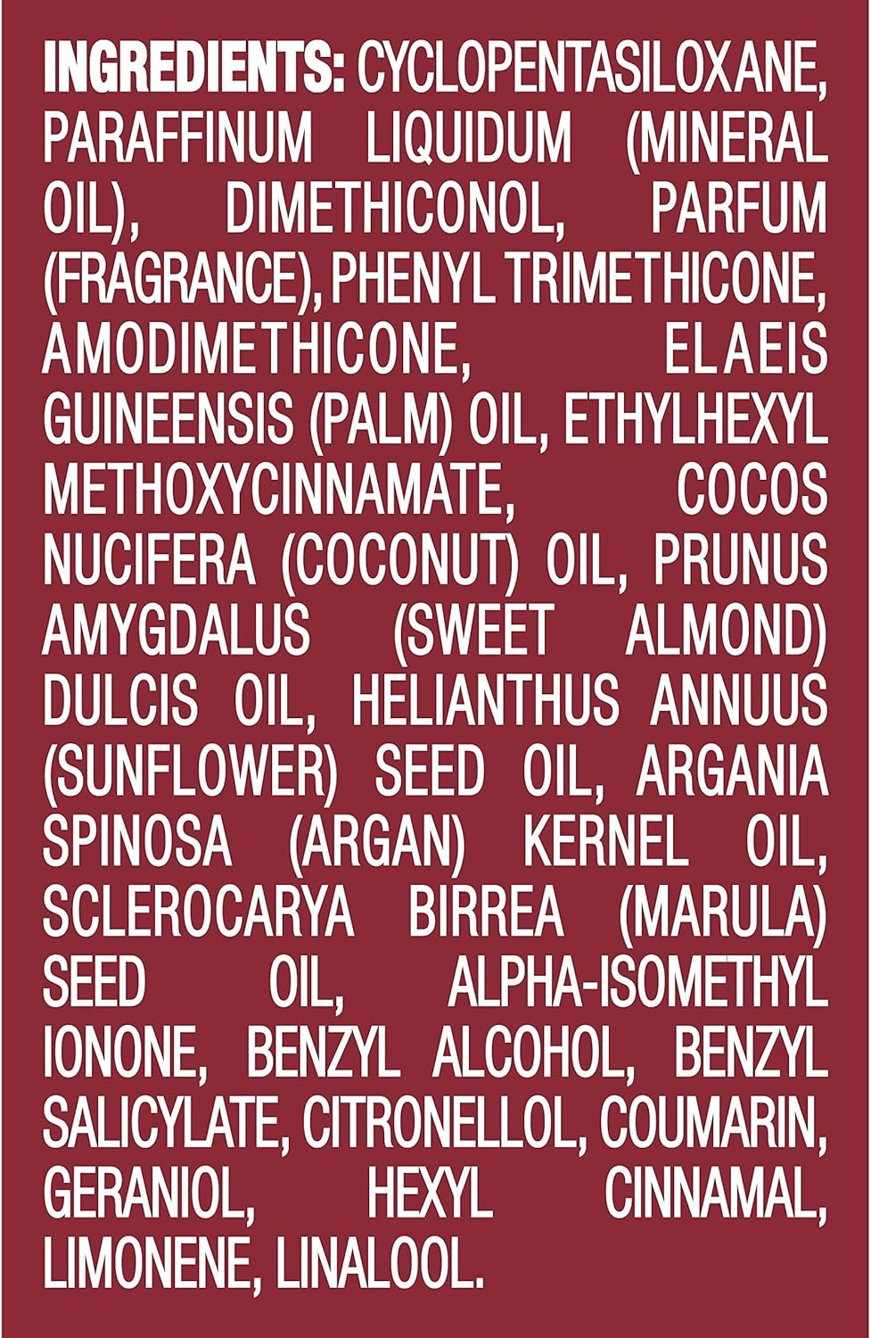 Tresemm&eacute; Pro Collection Keratin Smooth Shine Oil with Keratin and Marula Oil for Soft, Shiny, Frizz-Free Hair 50 Ml image number 1