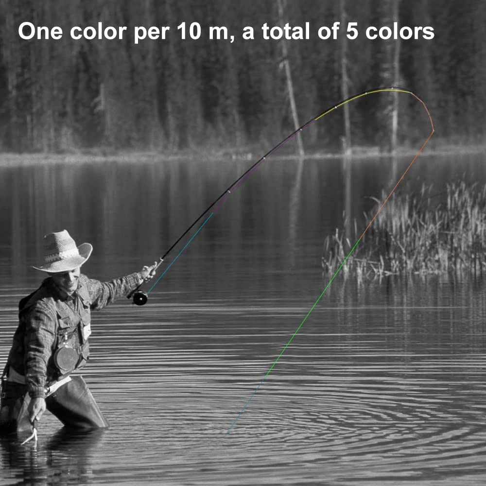 327 Yards (300M) Fishing Line, 4 Strands Stronger Multifilament PE Braid Wire, Braided Fishing Line Abrasion Resistant Superline Zero Stretch, 0.3Mm Diameter, 40IB