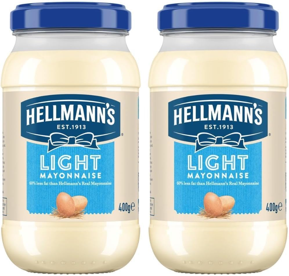 Hellmann'S Light Mayonnaise Jar 400G - 400 G (Pack Of 2)