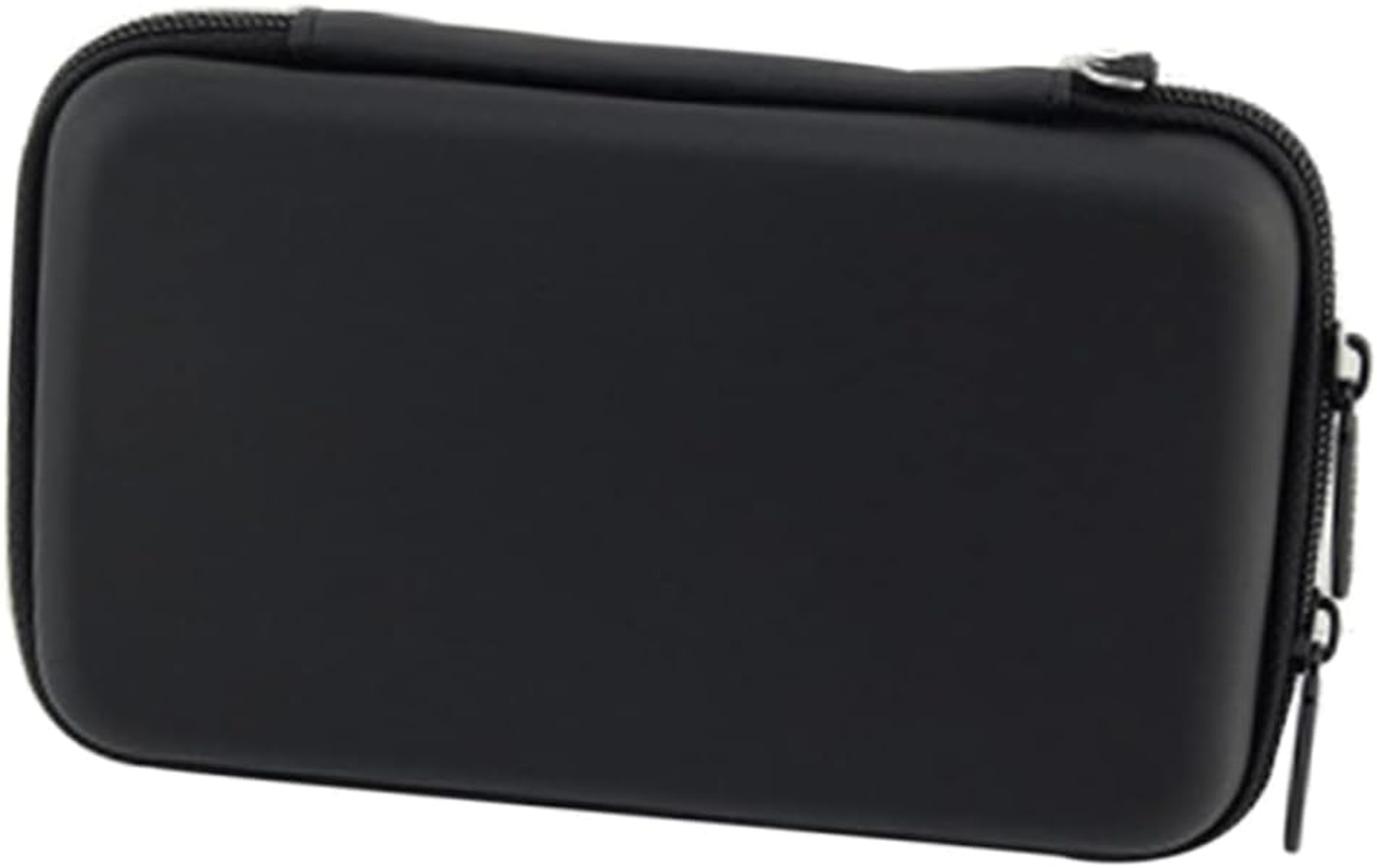 CAXUSD Travel Electronics Organizer Bag Waterproof Storage Pouch Padded Dividers Small Zipper Pocket Easy to Carry Handle for Home Travel - Blue image number 6