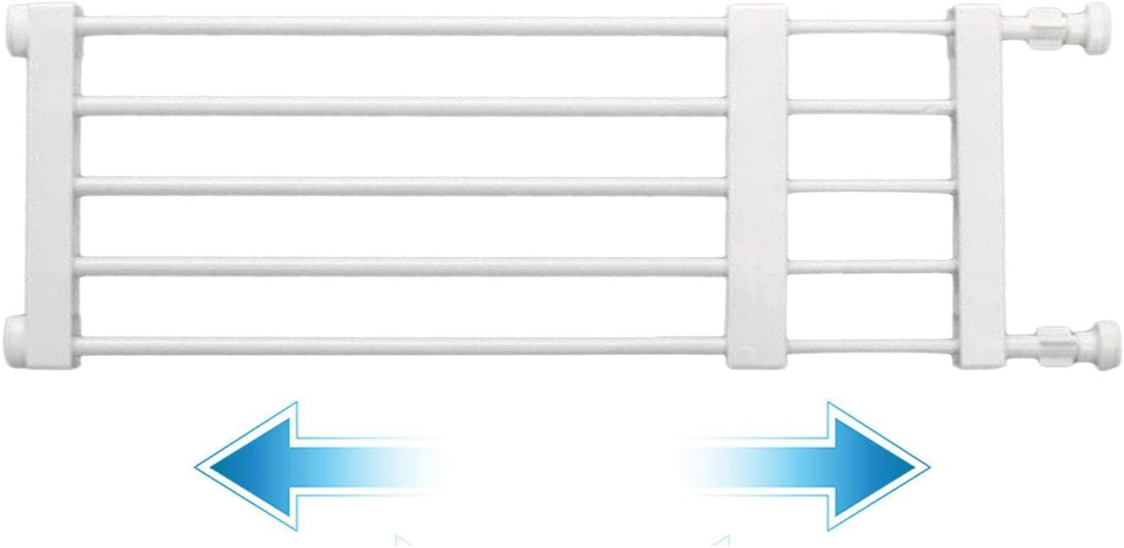 Geugecy Gates for Dogs Indoor, Short Dog Gate, Pet Safety Gate, Easy Installation Gate, Low Safety Retractable Gate for Puppies and Pets, Retractable Wide Child Safety Low Pet Gates image number 6