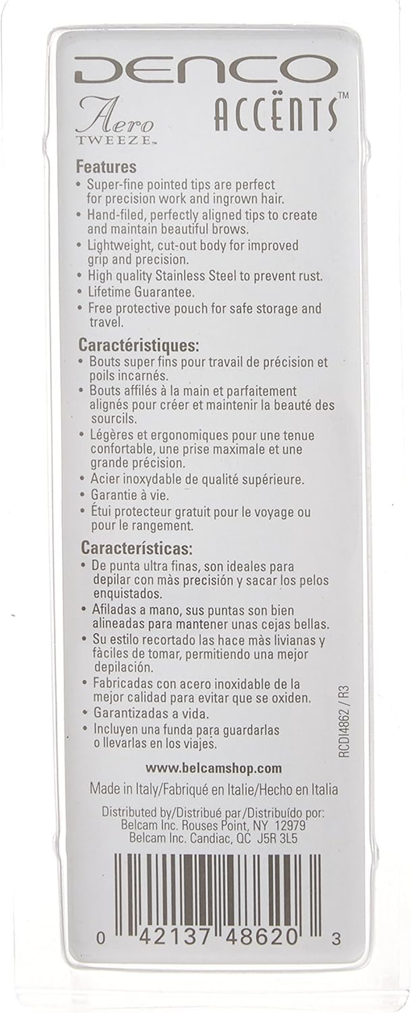 Denco Aero Tweeze Point Tip Tweezers, 4862 image number 3