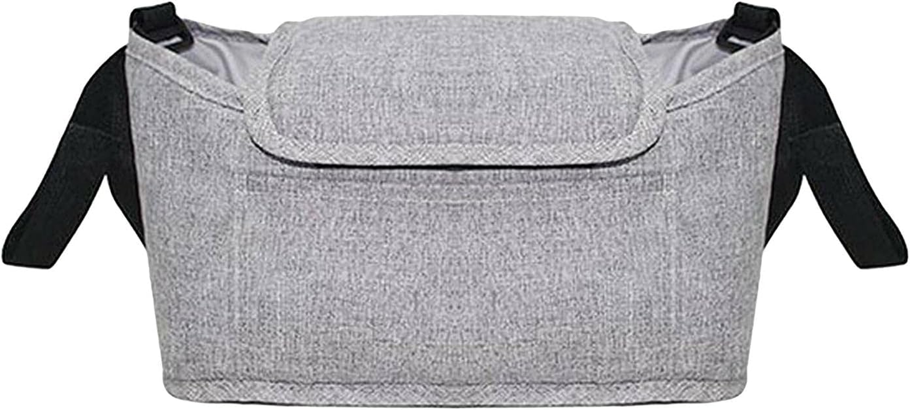 Shamjina Organizer Bag Large Capacity Pram Handle Storage Bag Diaper Bag - Pink, 30X17X12Cm