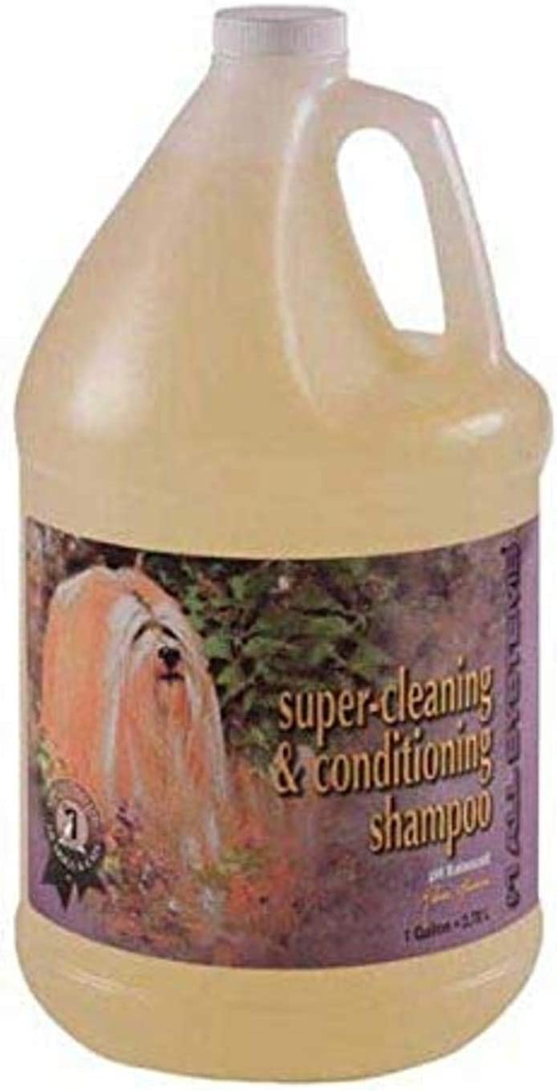 #1 All Systems Super Cleaning and Conditioning Pet Shampoo, 1-Gallon