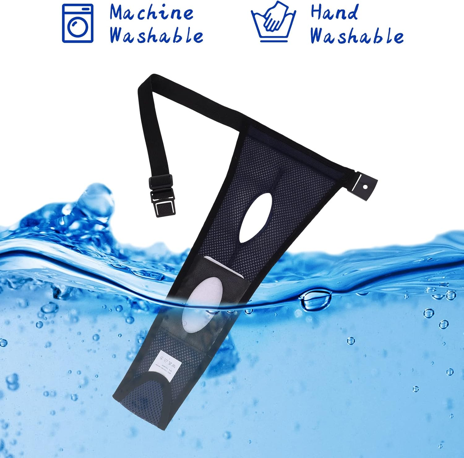 2 Pack Dog Sanitary Nappies Dog Underwear, Washable Wraps Panties for Female Pets, Dog Menstruation Underwear Dog Sanitary Nappies Period Underpants for Small Medium Large Dog image number 6