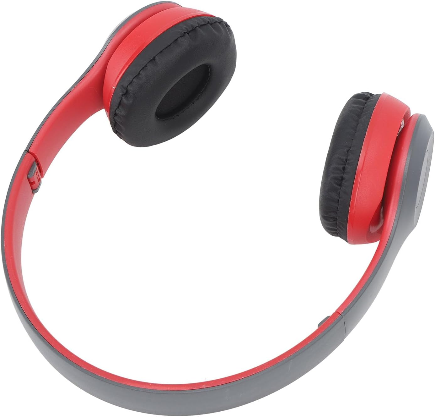 Tbest P47 BT Bluetooth Headphones, Wireless Bluetooth Headphones, Noise Cancelling, Foldable Wireless Headset for Sports Music Lovers, for Men and Women (Red) image number 3