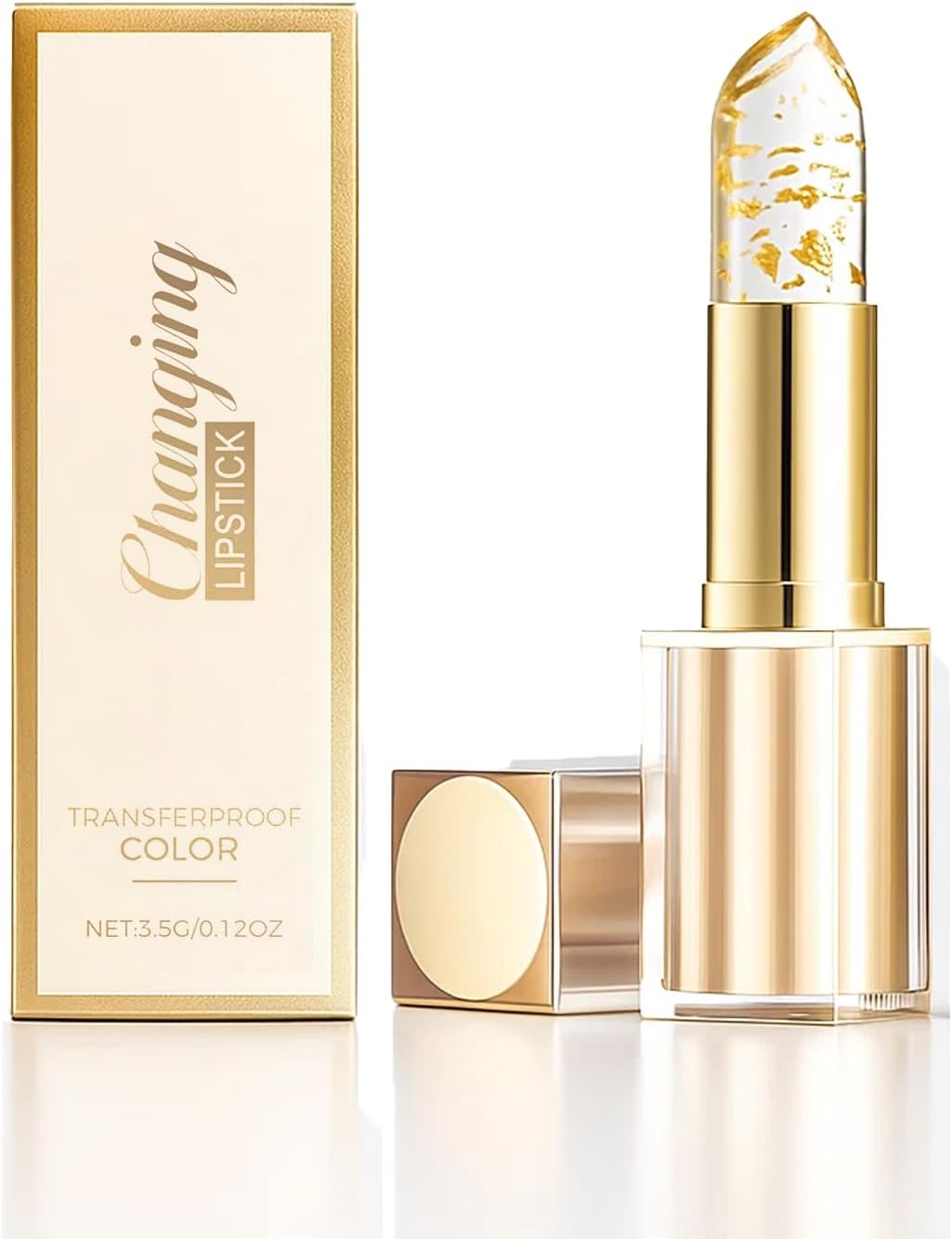 Lipsticks for Women, Transparent Colour Changing Lipstick with Hydration, Long-Lasting Non-Sticky Lip Stick, Ph-Reactive Formula for Natural-Looking Makeup image number 5