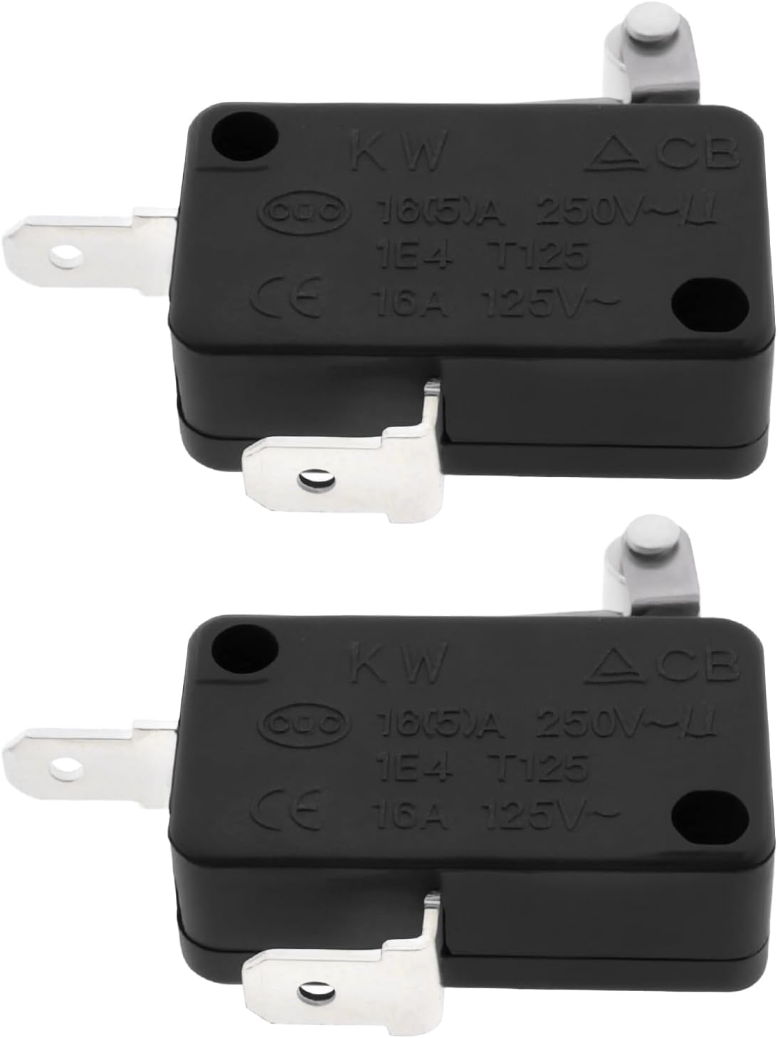 YINETTECH 2Pcs Golf Cart Accelerator Micro Switches 16A 250V 10896 25861G01 25861-G01 KW7-0 Compatible with EZGO Electric 1994-Up TXT PDS DCS image number 1