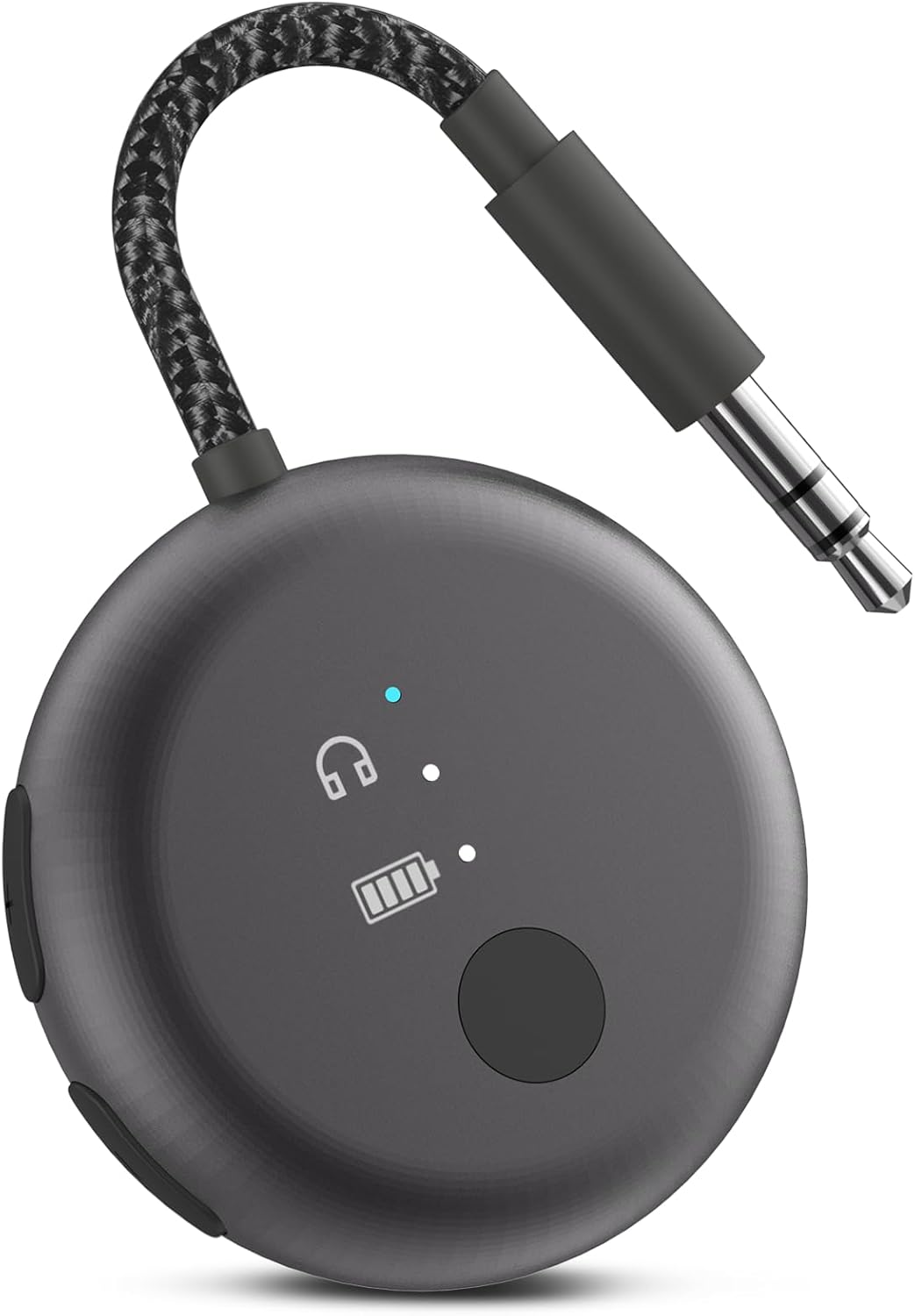 Avantree Soundjet R1 &ndash; Airplane Bluetooth Adapter for Headphones & Airpods Travel Flight, Aptx Adaptive, 20H Battery, Wireless Audio Transmitter with Qualcomm Chipset - Green