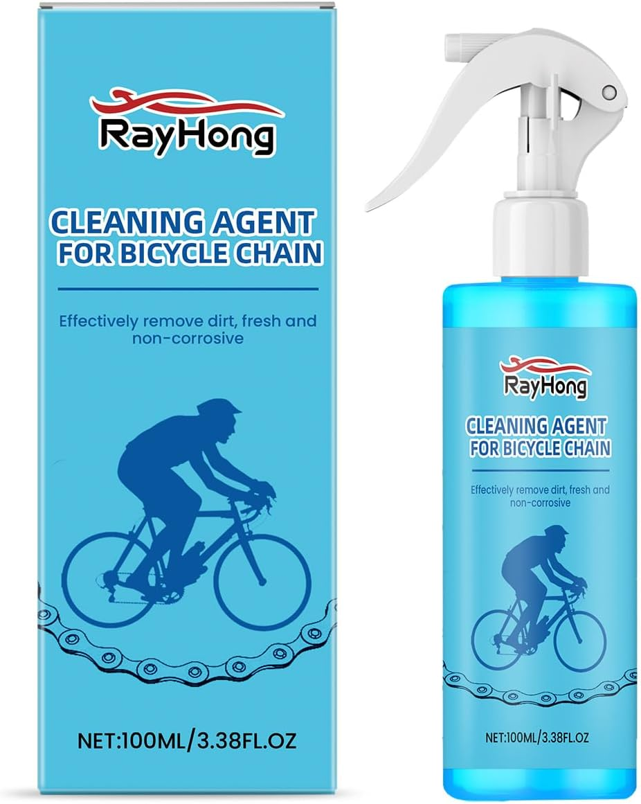 Bicycle Chain Cleaner Cleaning Bicycle Chain Degreasing anti Rust Chain Cleaner Spray,100Ml image number 6