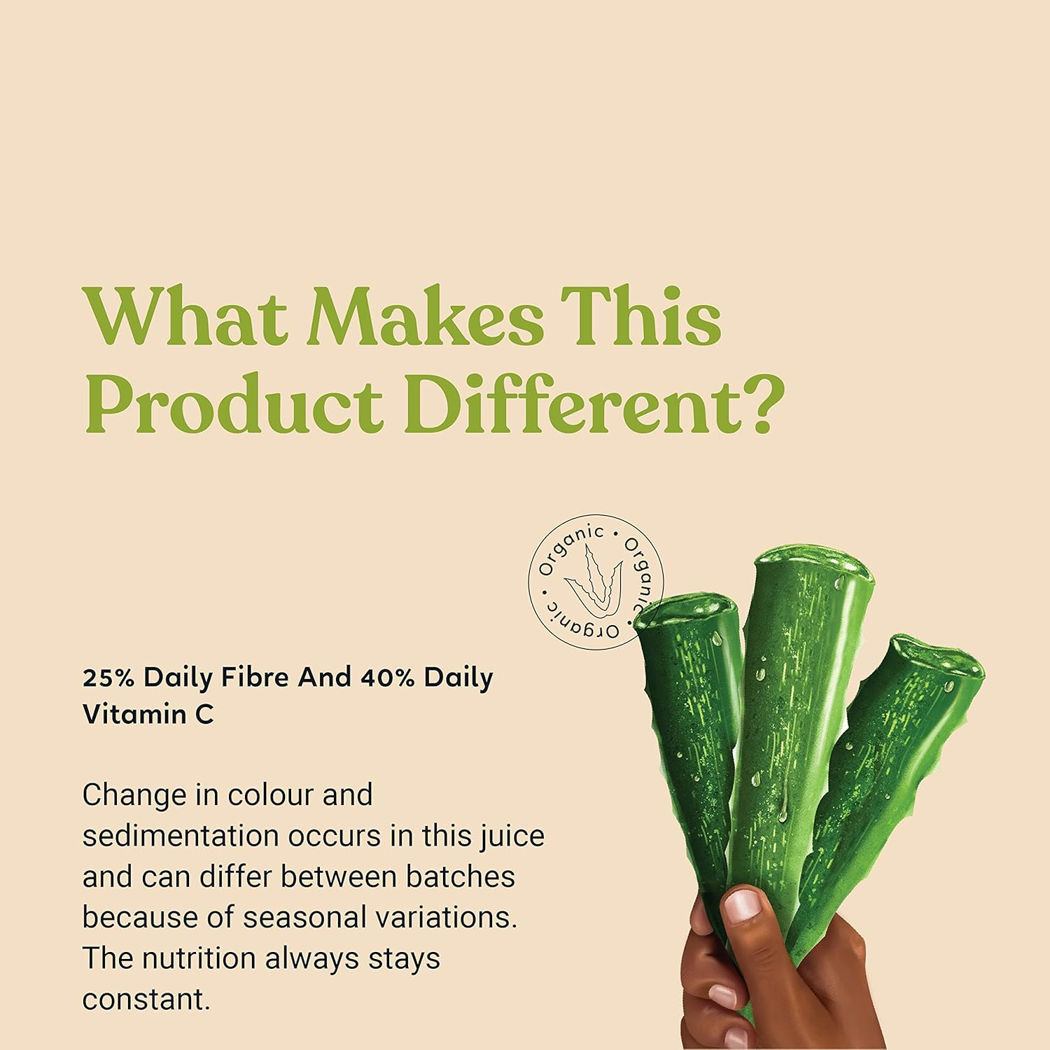 Kapiva Aloe Vera Amla Juice + Aloe Vera Gel | Skin & Hair Care Combo image number 4