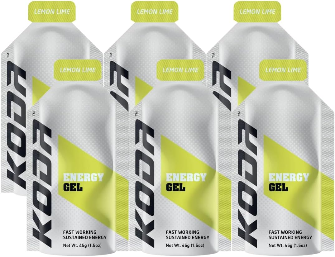 KODA Energy Gel, Smooth Consistency, Fast Acting Energy Boost, (Cola, Pack of 6) - Cola image number 1