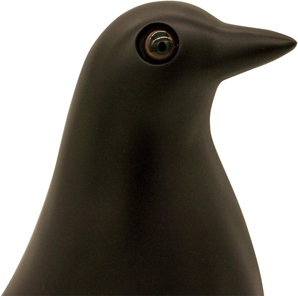 Thribartlive Mid-Century Home Decor House Bird - Office Decor Desk Dove Ornament Arts Gift (Black) - Blue image number 5