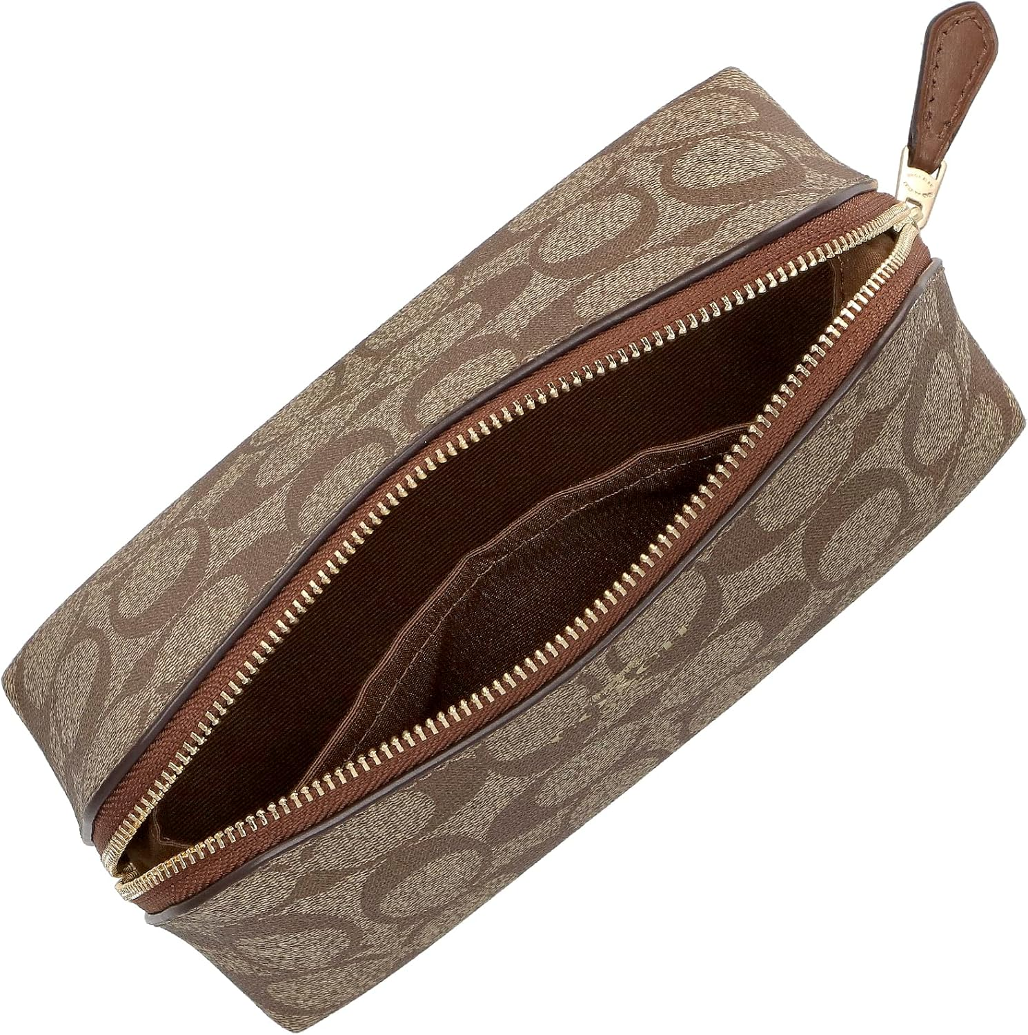 Coach F53385 Signature PVC Pouch image number 1