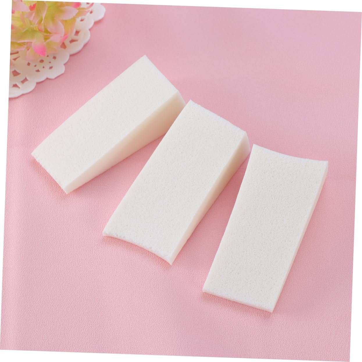 HONITANO Gradient Nail Sponges Fade Manicure Sponge 12Pcs White Nail Art Tools for Professional Manicure and Pedicure Kits image number 1