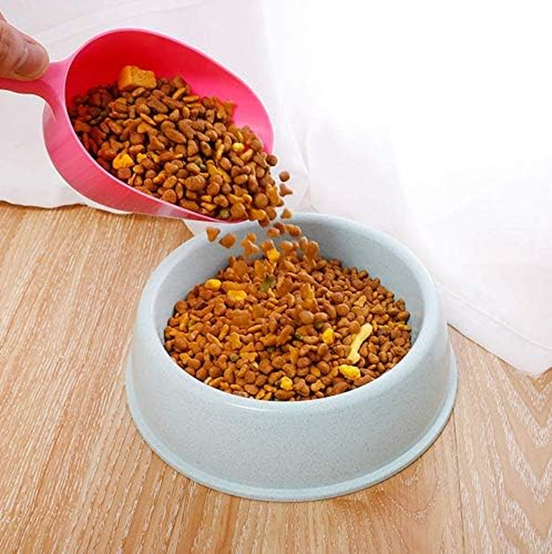 3 X Plastic Food Scoop Multifunctional Candy Color for Dog Puppy Cat Food Scoop Feeder Scoop for Birds Pet Supplies (Random Color) image number 2
