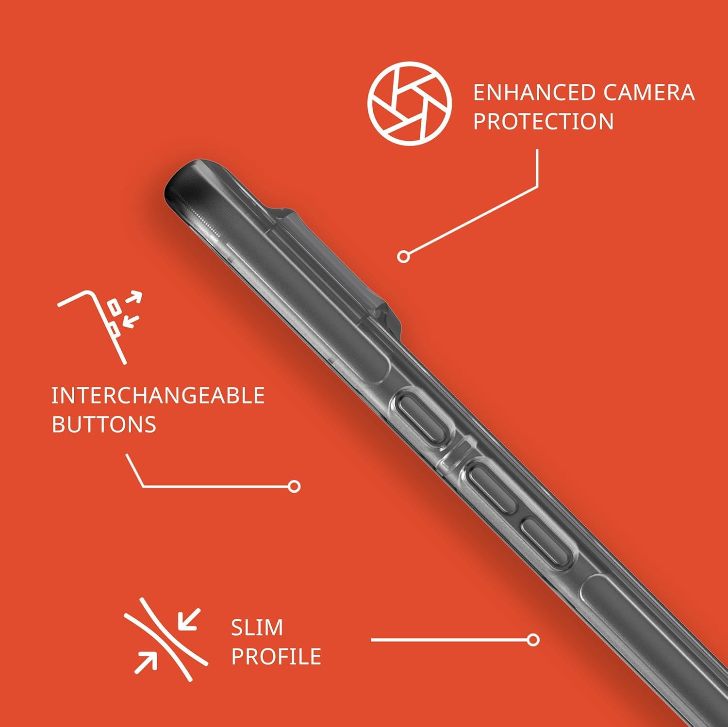 Tech21 Evo Check for Google Pixel 8 Pro -Impact Protection Case - Smokey Black image number 6