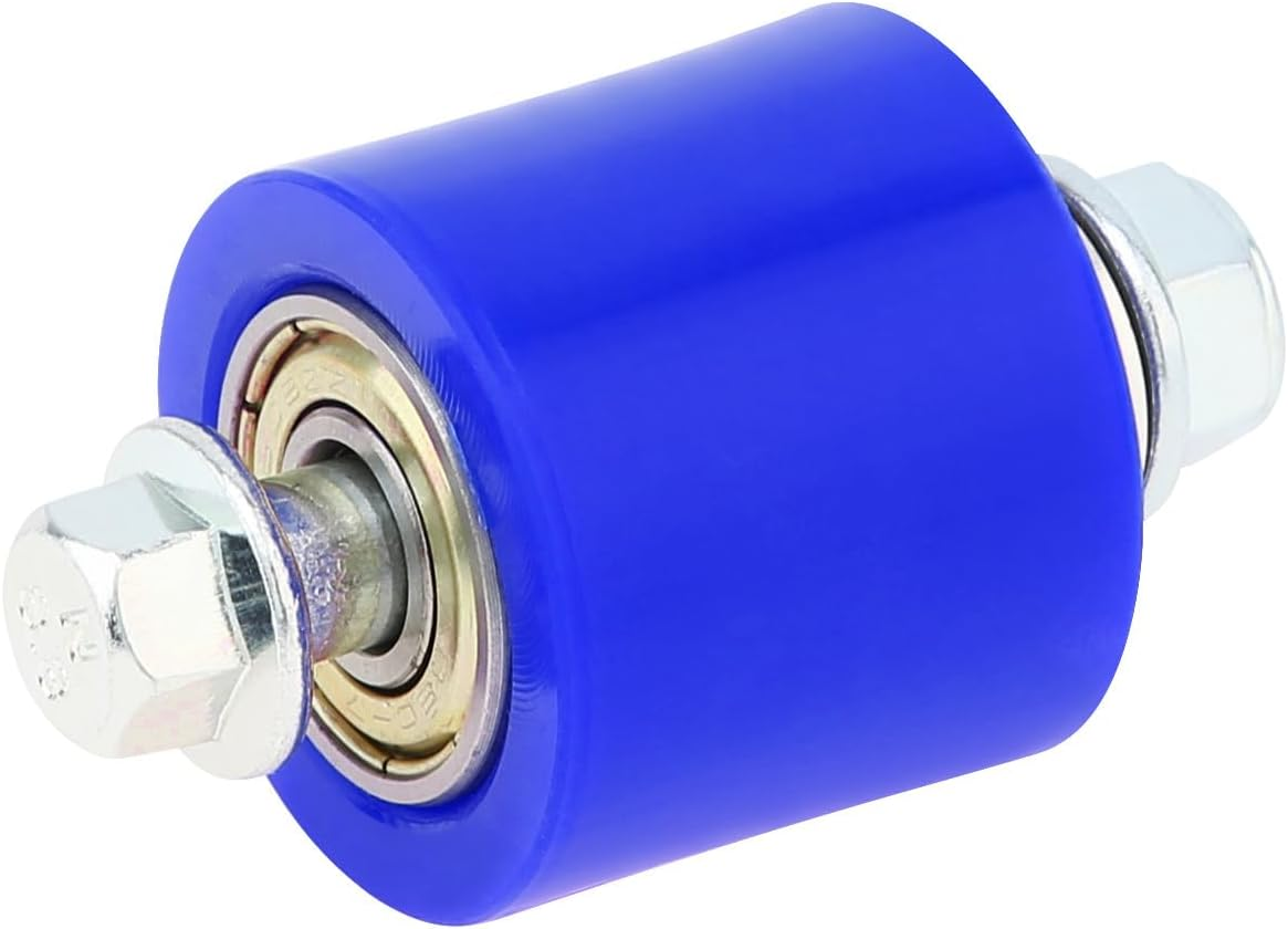 Windance 2PCS 8Mm Chain Tensioner Guide Wheel, Drive Chain Pulley Roller for Dirt Pit Bikes Street Bikes Motorcycles ATV off Road Street Bike (Blue Guide Wheel) image number 4