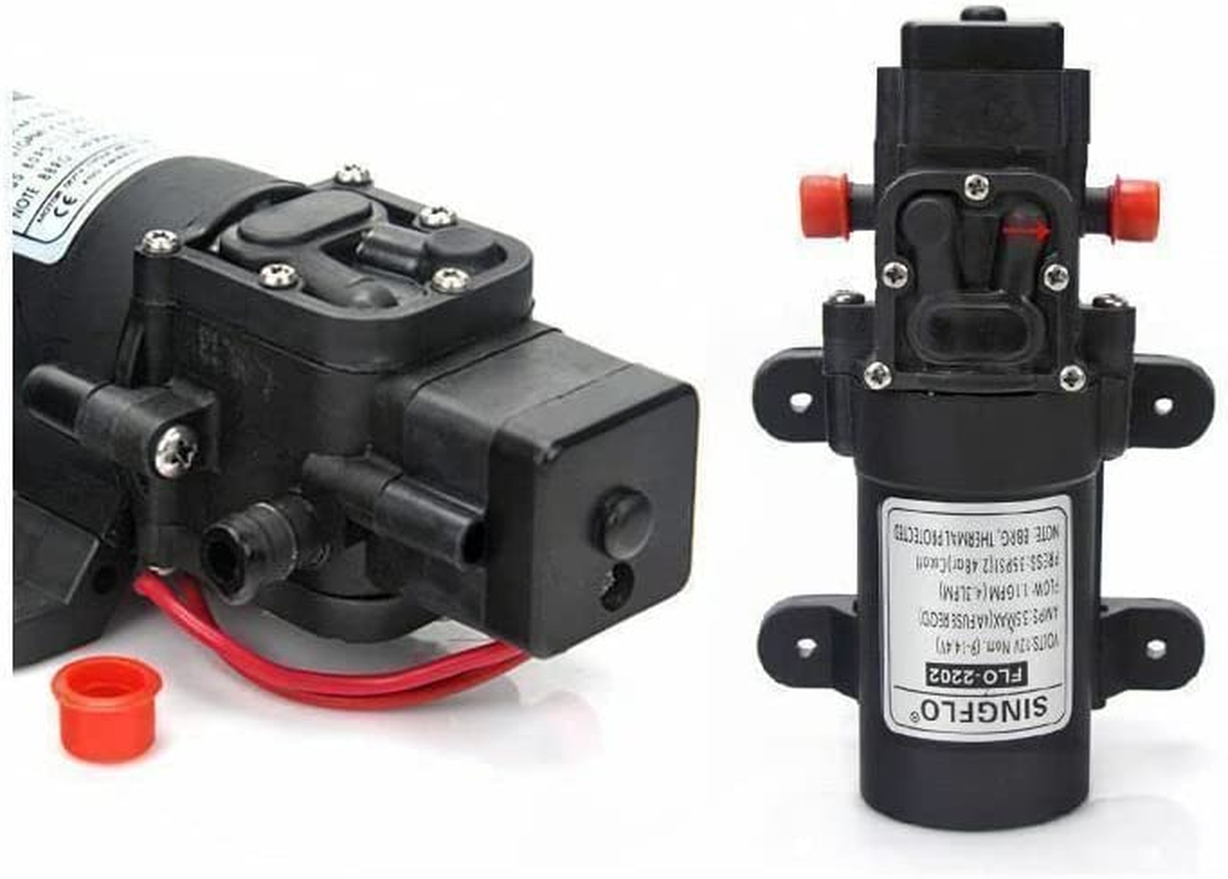 12V Water Pump 4.3Lpm Self-Priming Caravan Camping Boat FAST POST image number 4