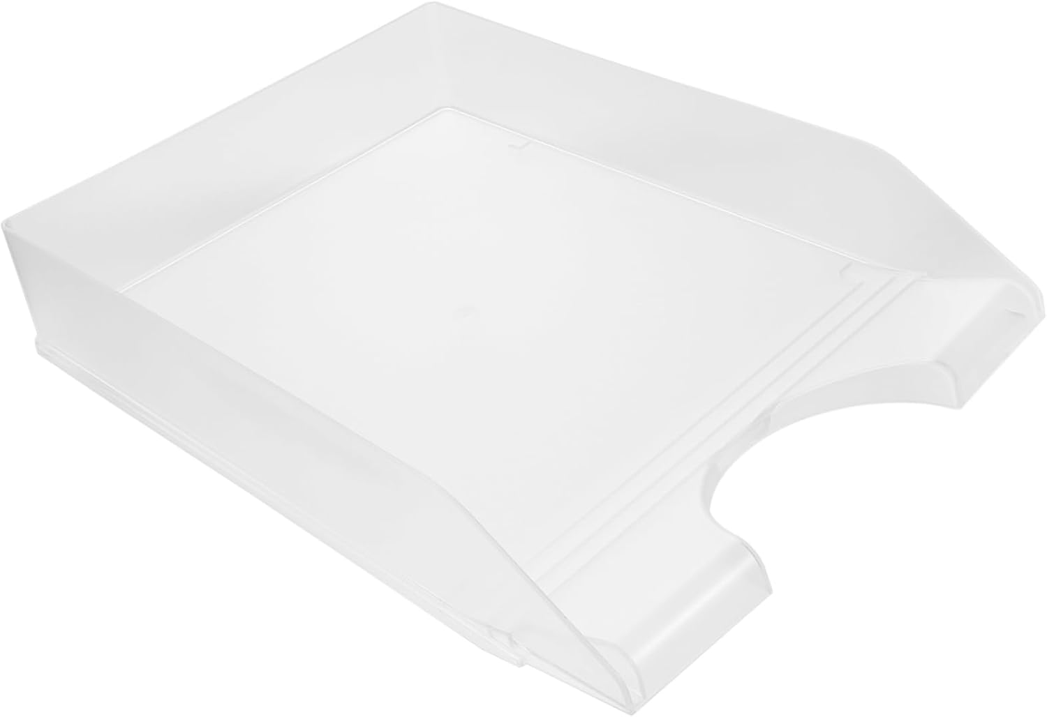 MINAOLULUS Plastic File Rack Desk Organiser Office Document Storage Holder Modern Design Desktop Organiser image number 3