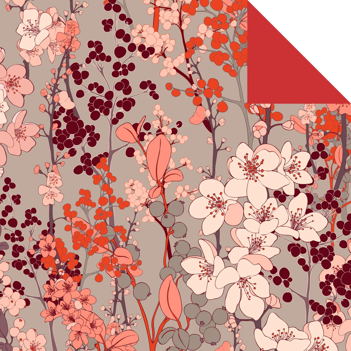 Origami Paper 500 Sheets Cherry Blossoms 4" (10 Cm): Tuttle Origami Paper: High-Quality Double-Sided Origami Sheets Printed with 12 Different Patterns