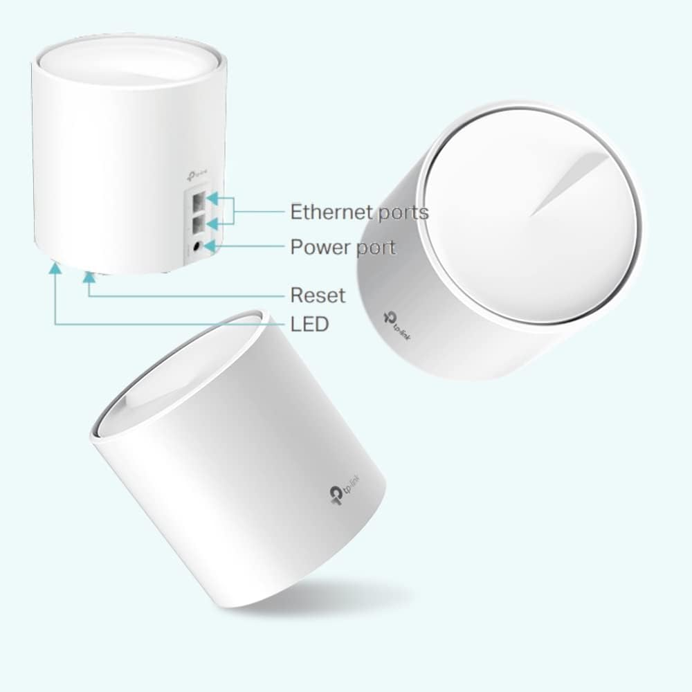 Tp-Link Deco X20 AX1800 Whole Home Mesh Wi-Fi 6 System, Ai-Driven Mesh, up to 5,800 Sq Ft Coverage, 1 Ghz Quad-Core CPU, Compatible with Amazon Alexa, with Tp-Link Homeshield'S Kit, Pack of 3 (UK Version) image number 5