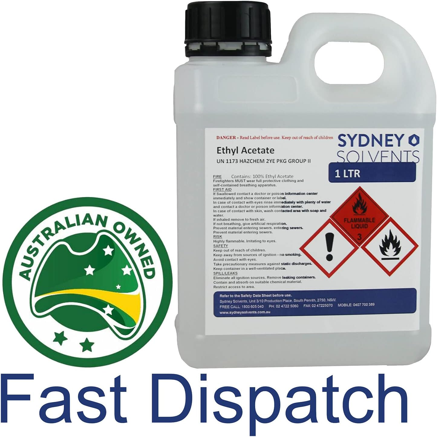 Ethyl Acetate 1 Litre image number 3