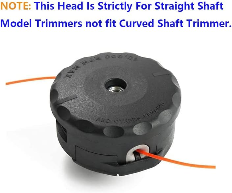 RO6G String Trimmer Head for Echo Speed-Feed 400 SRM-225 SRM-230 SRM-210 Compatible with Most Echo SRM Straight Axle Trimmer Models image number 1