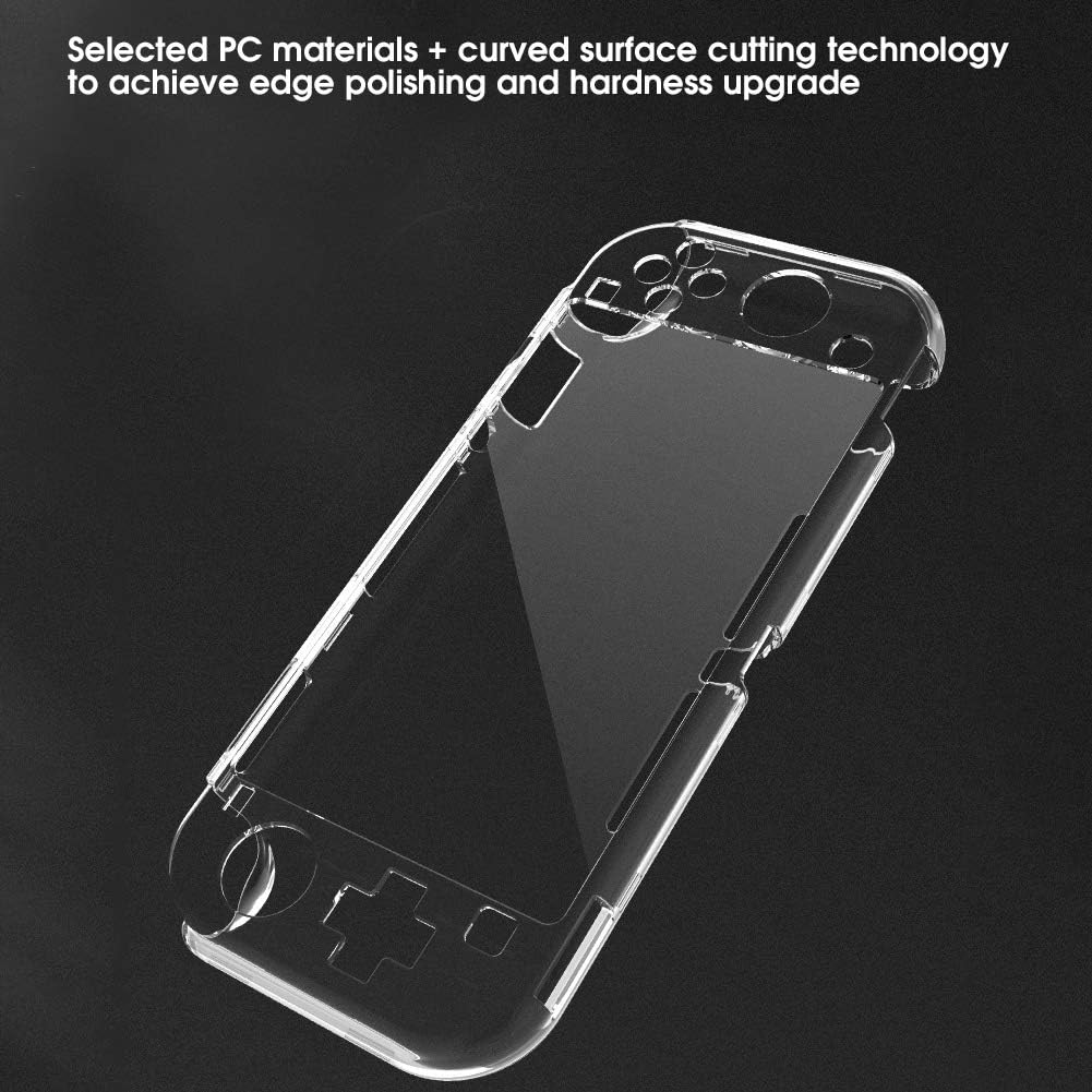 Light Clear Protective Protective Shell, Game Console Case, Hard Shell Game Machine Switch Lite for Game Console Nintendo(Transparent Crystal Case) image number 6