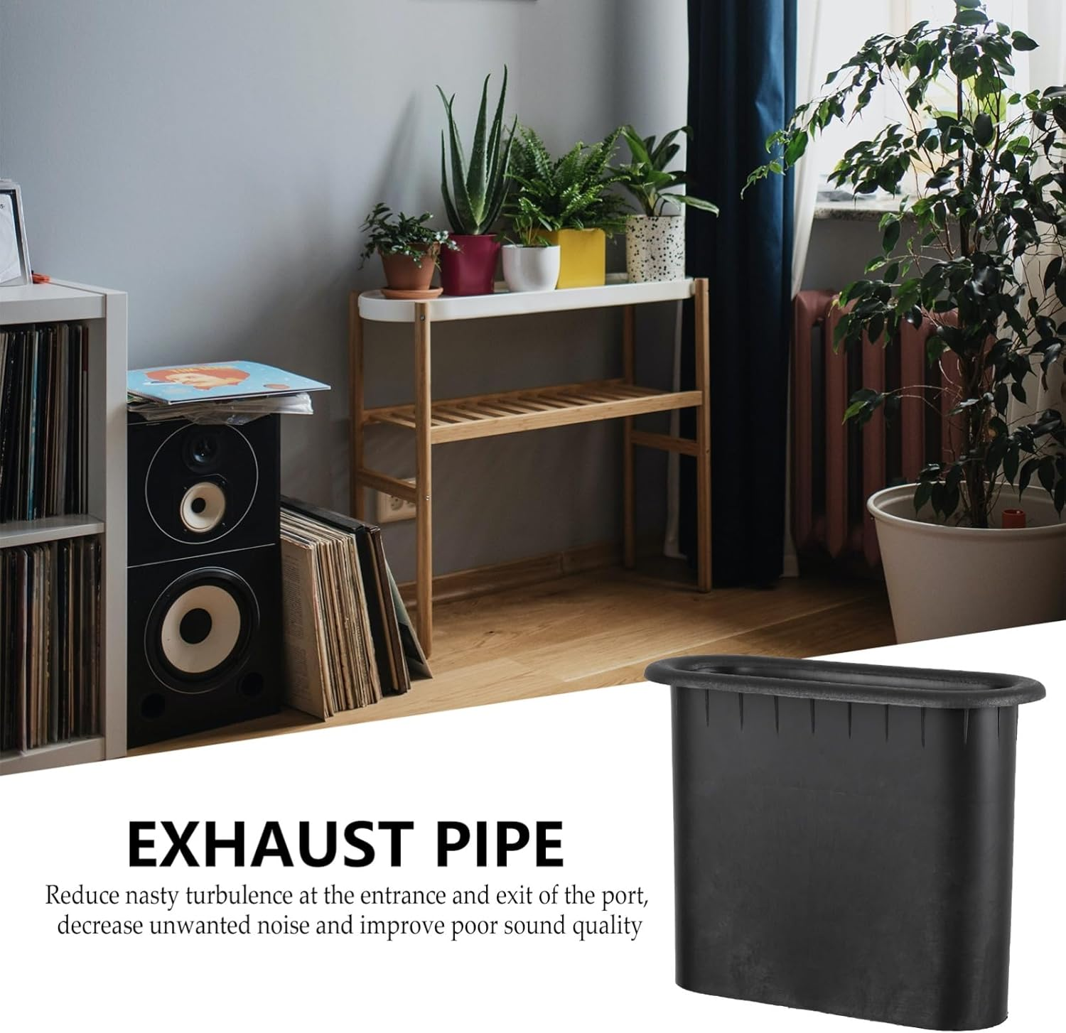 Mipcase 5Pcs Audio Hair Dryer Speaker Air Port Tubes Polished Surface for Safe Use image number 1